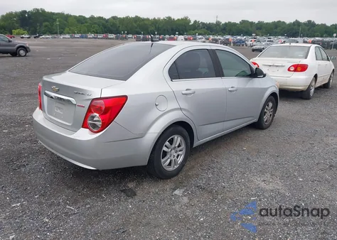 2013 Chevrolet Sonic Lt Auto из США, поврежденный, VIN 1G1JC5SB3D4136864